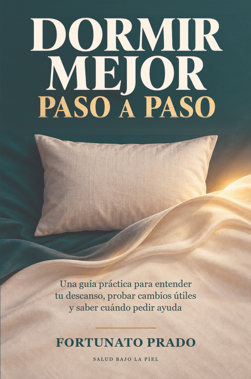 Portada de Dormir mejor paso a paso, de Fortunato Prado